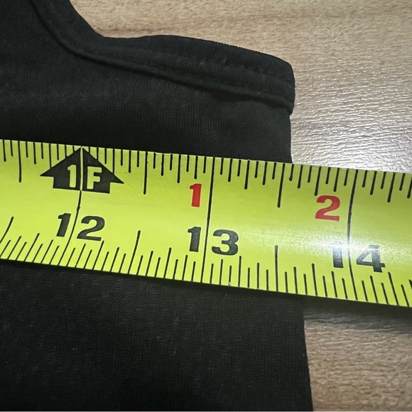 Zyia Vented Open Back‎ Tank Top Black Size XS - Picture 6 of 7